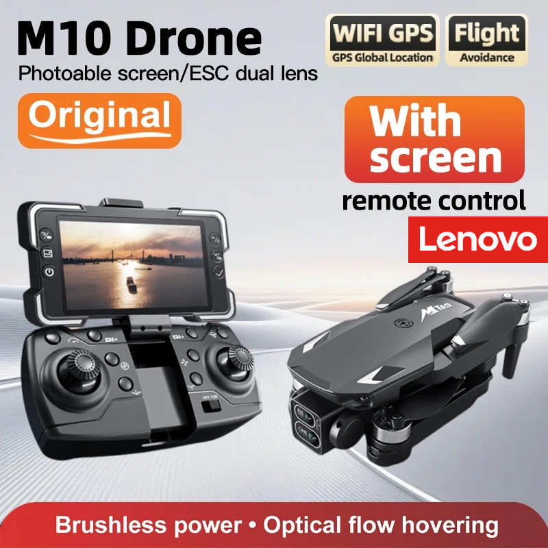 Fpv Drone Quadcopter - Drone Lenovo M10 4K 5G HD