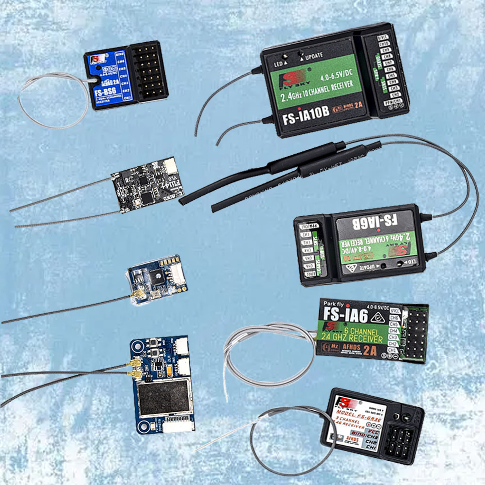 Fpv Drone Receiver - Ricevitore RC Flysky FS-IA6 IA6B IA10B