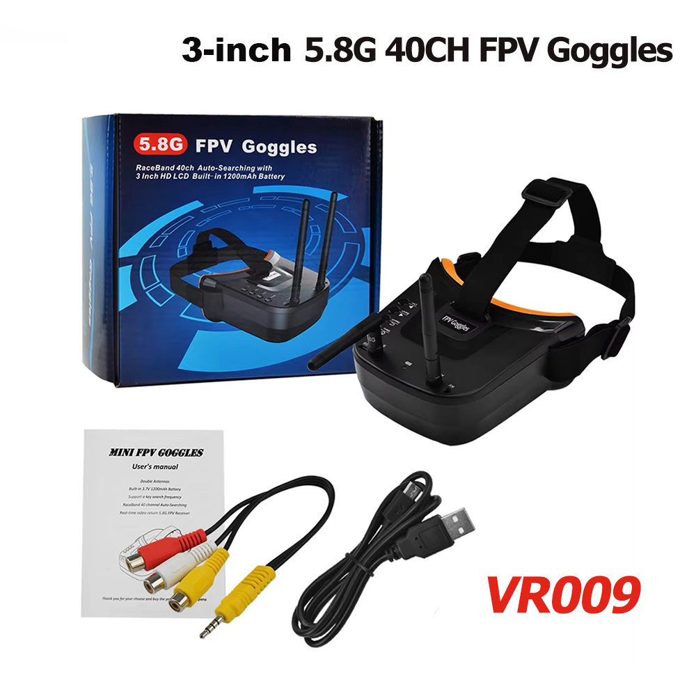 Fpv Drone Goggles - VR009 Occhiali video FPV Schermo LCD