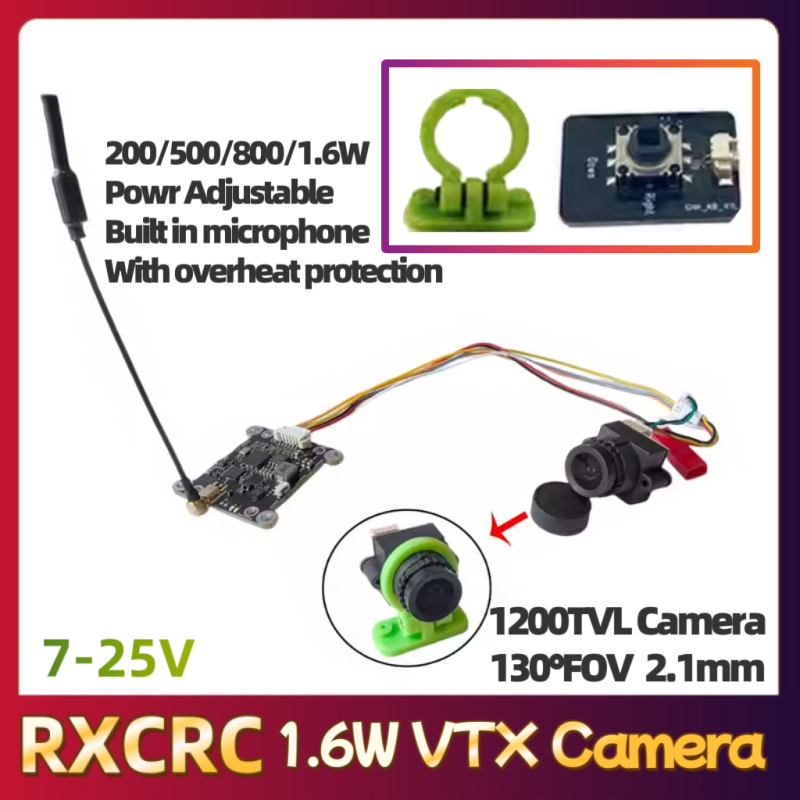 Modulo RXCRC 5.8G 48CH 1.6W VT - Fpv Drone Transmitter recensione e prezzo