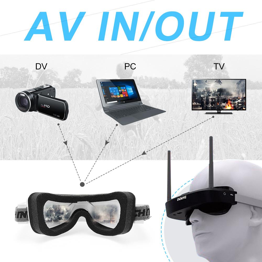 Eachine EV100 720*540 5.8G 72C - Fpv Drone Goggles recensione e prezzo