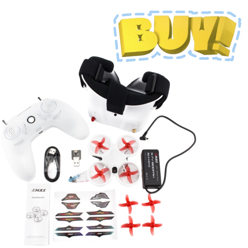 EMAX EZ Pilot 82MM Mini 5.8G D - Fpv Drone Goggles recensione e prezzo