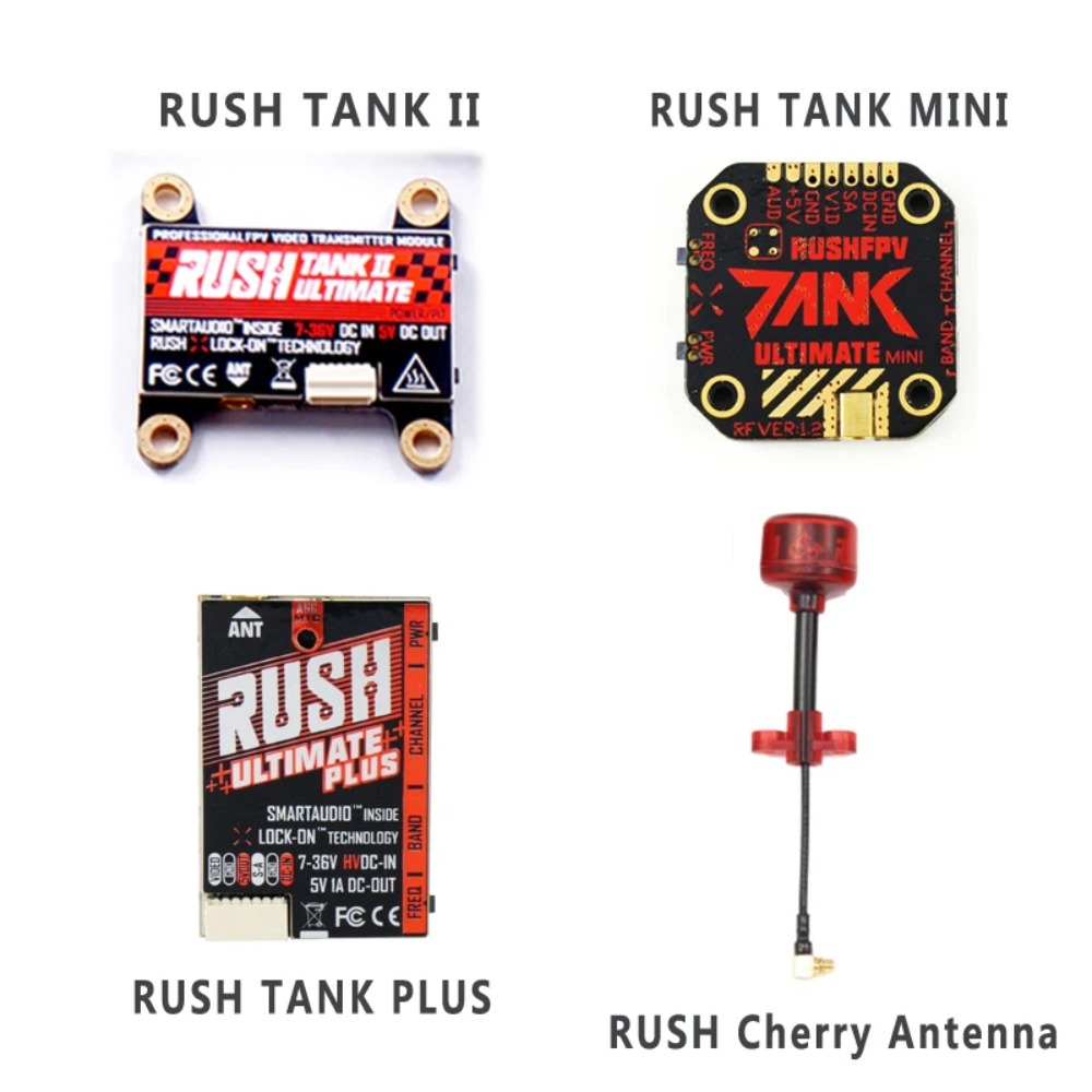 RUSH TANK Ultimate II/Mini/PLU - Fpv Drone Receiver recensione e prezzo