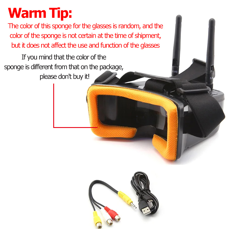 VR009 Occhiali video FPV Scher - Fpv Drone Goggles recensione e prezzo